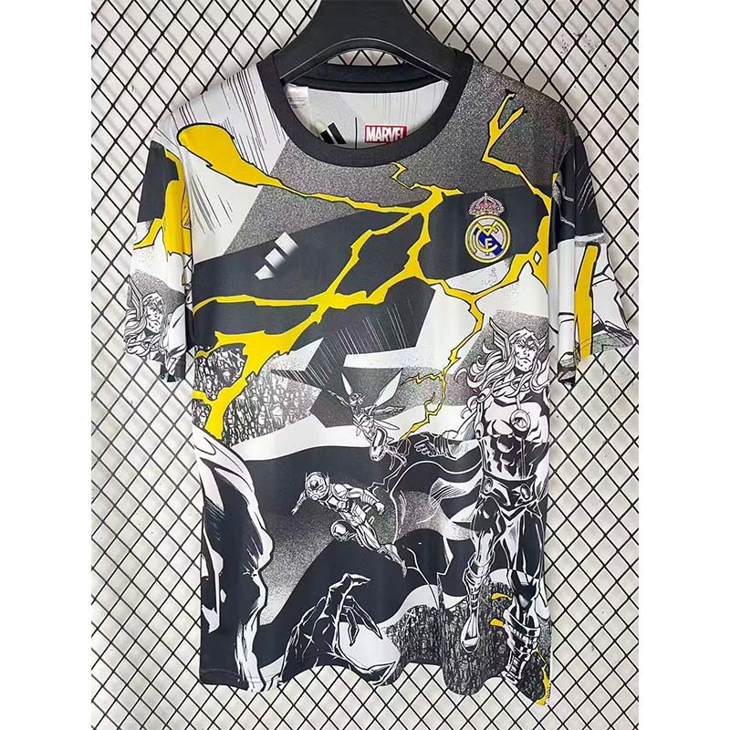 Nuevo Real Madrid Real Madrid Camiseta de fútbol local y visitante Camiseta Edición para fanáticos Edición especial personalizada Venta al por mayor transfronteriza