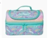 Green curly unicorn portable meal bag (25*15.5CM)