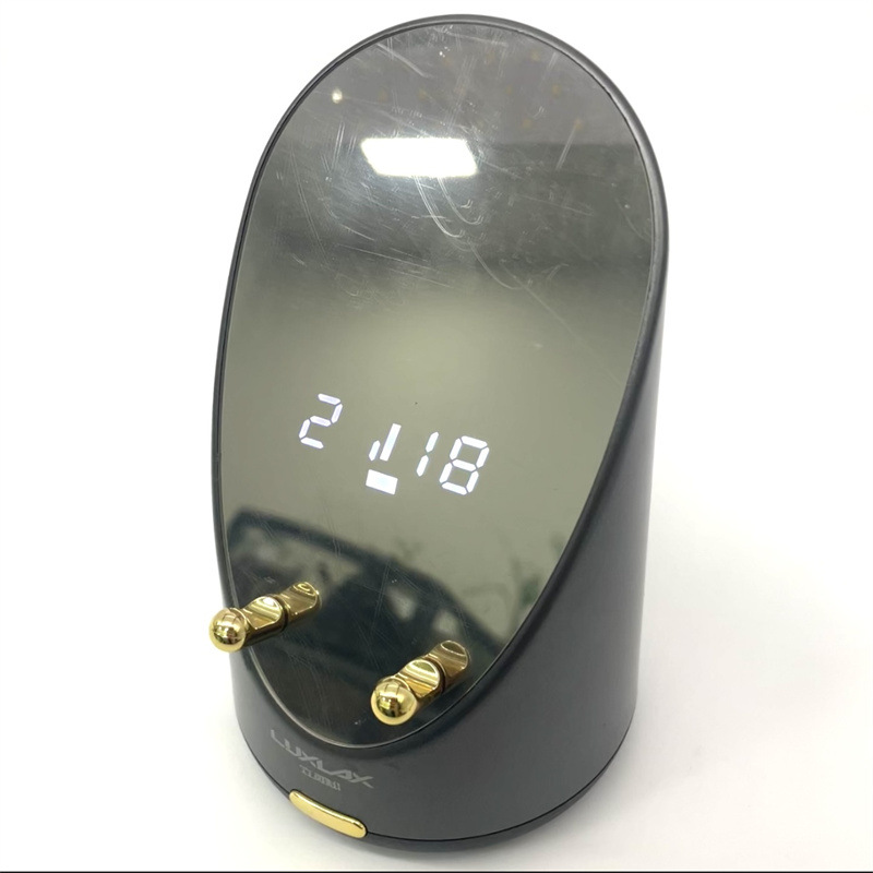 定 制加工PMMA电镀智能时钟蓝牙音响带无线充数字显示PC面板0.6mm