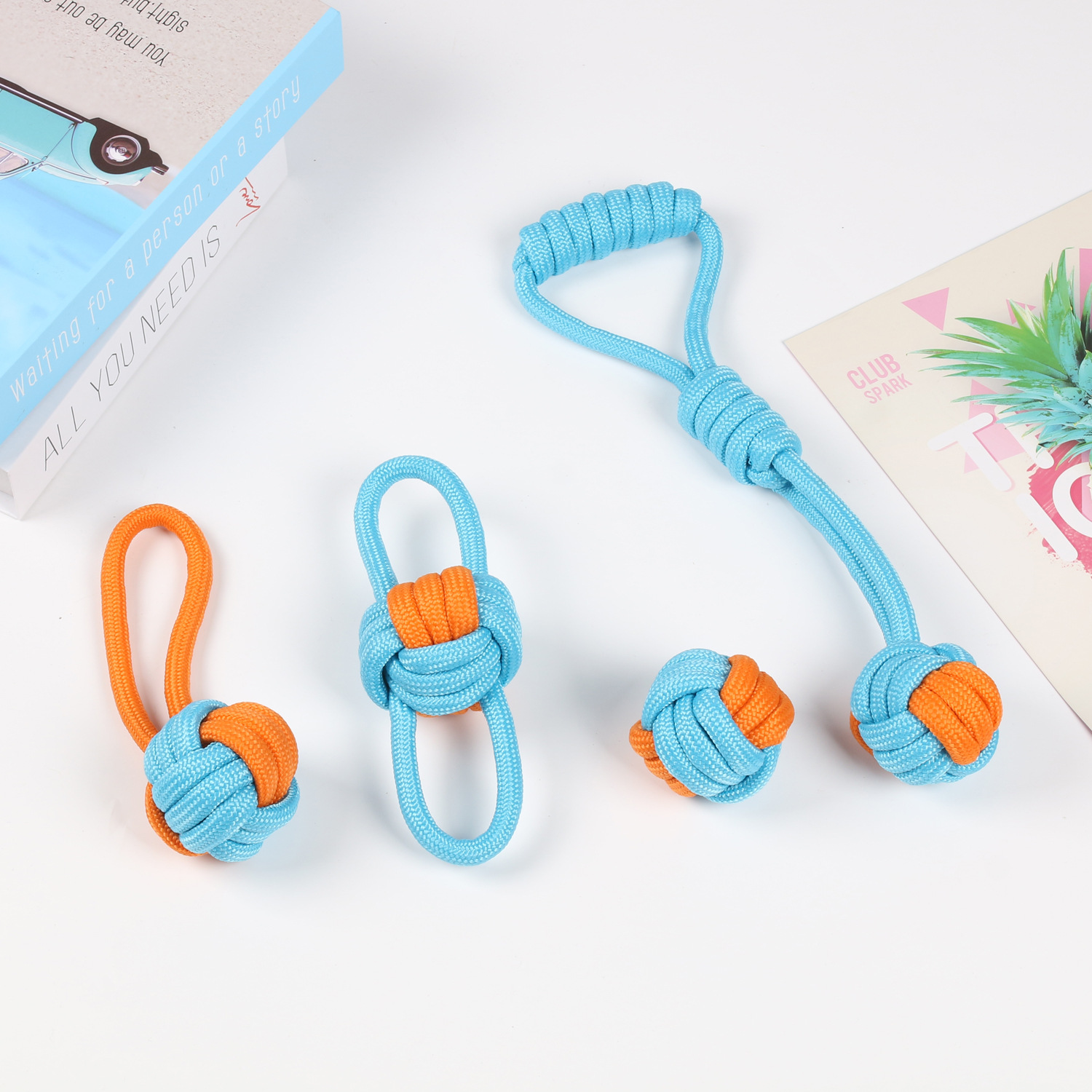 Juguetes para perros tejidos de polipropileno personalizados del fabricante