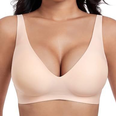 女性用の外国貿易下着の国境を越えた特別供給、シームレス、ワイヤーなし、快適なフルカップブラ、Amazonのホットセールスポット|undefined