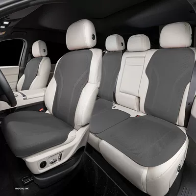 Four Seasons Pad: car seat pad, suitable for all - full-7-piece-set-for-the-car-premium-black-ultra-thin-and-breathable-model-ultra-thin-and-breathable