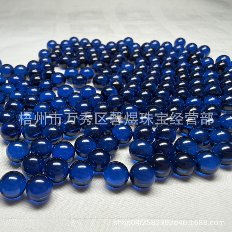 Factory direct high temperature blue sharp crystal beads beads beads accessories blue beads Factory direct high temperature blue sharp crystal beads beads beads accessories blue beads