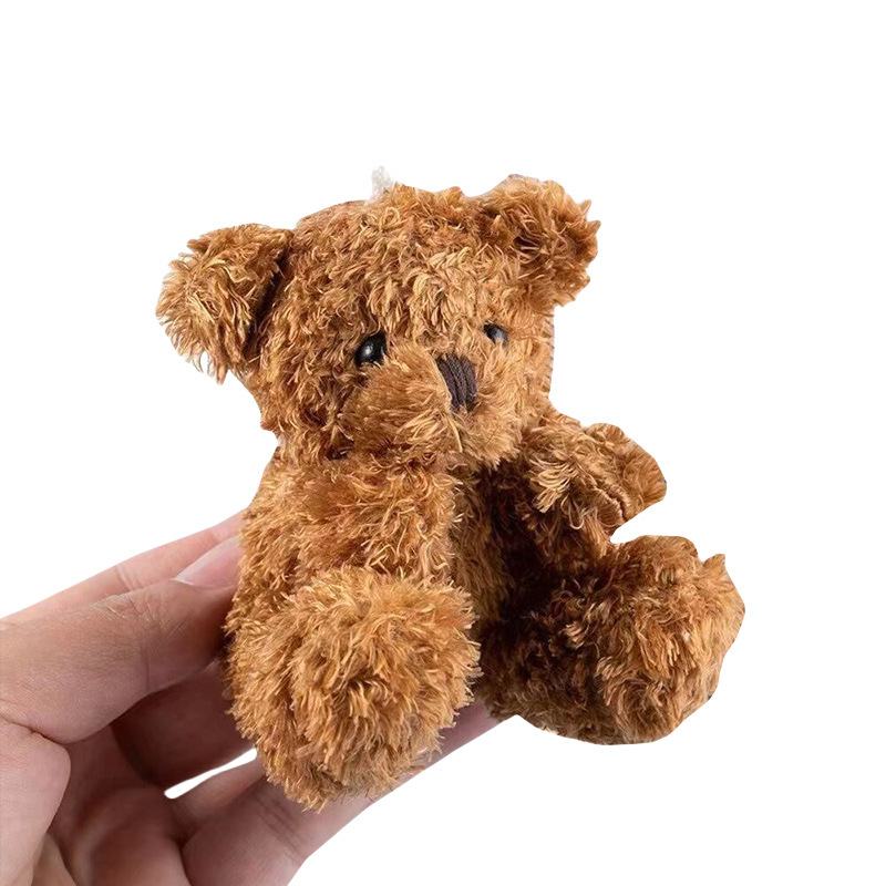 子供用ぬいぐるみ10cm熊人形を卸売りして、女の子にプレゼントします。|undefined
