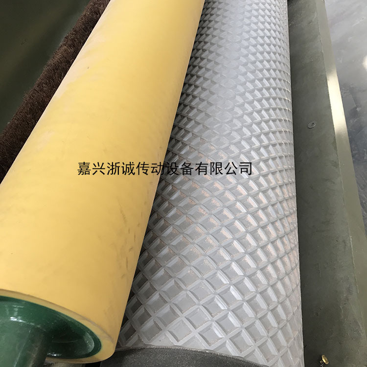 菱形橡胶砂光机带，进口菱形砂光机输送带，砂光机传送带非标定做