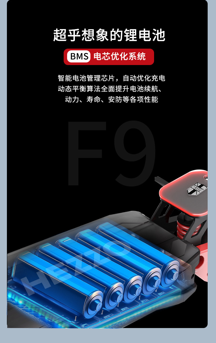 Electric Scooter Nfc Tire 12inch High Endurance High Power F9 Scooter Foldable Mobility Scooter Off-Road
