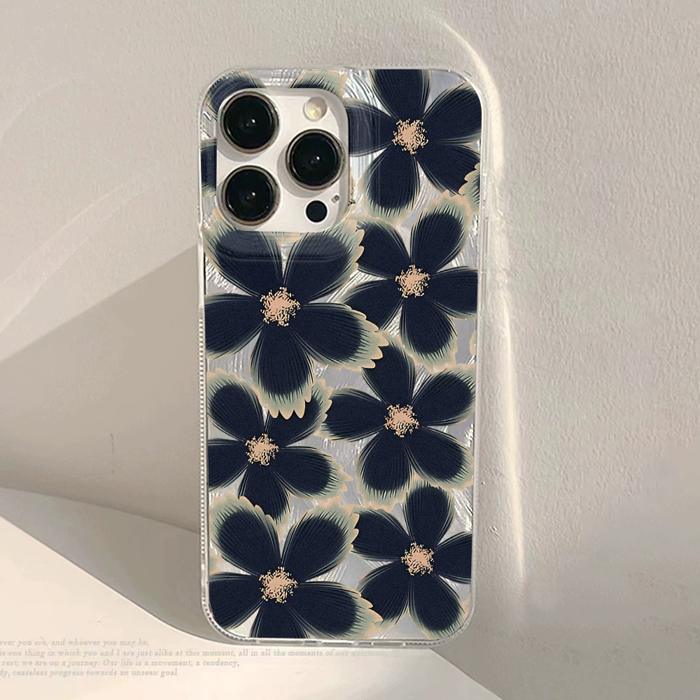 Apple, совместимый iPhone 14 чехол для телефона, iphone, 16promax, цветочный, 15