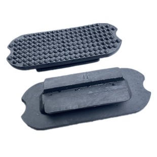 Rubber Stirrup Pad Black Non-Slip Mat Stirrup Accessory 12cm