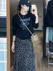 美式慵懒chic卫衣女春秋款薄款设计感小众小个子2025早秋新款上衣