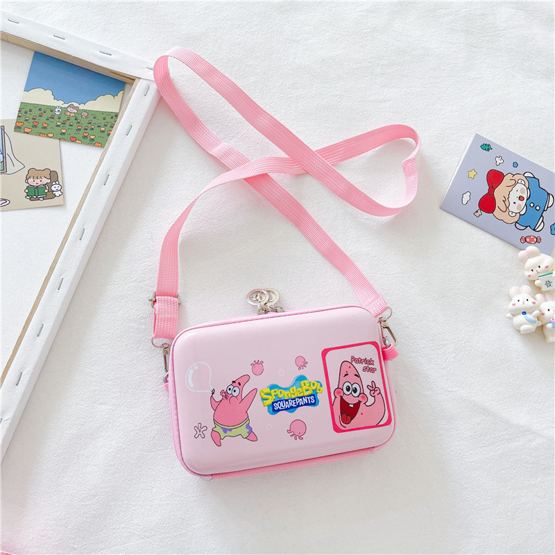 Creativo y simple 2025 nueva tendencia de moda bolso de cáscara de huevo para niños bolso de mensajero de hombro fresco y dulce para mujer de dibujos animados