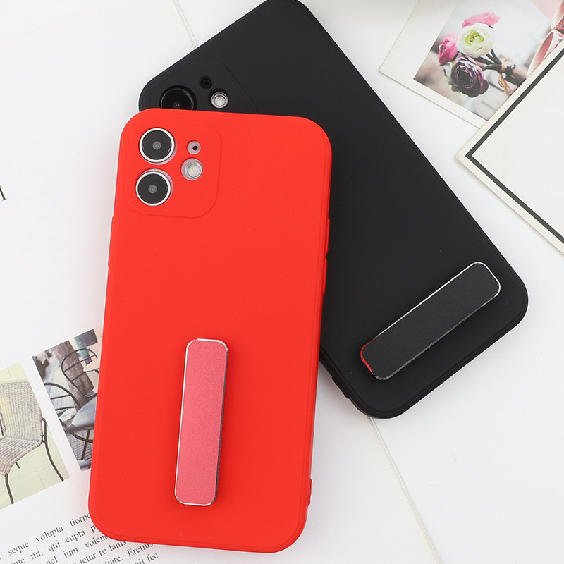 Mini folding mobile phone shell for live broadcast, with back attached to portable lazy person small bracket, Tiktok_voghion.com