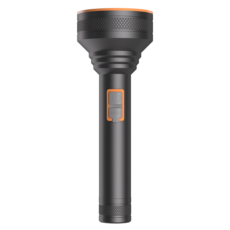Linterna transfronteriza recargable con luz intensa duradera y portátil para hogares de ancianos pequeña batería de litio al aire libre ultra brillante image 6