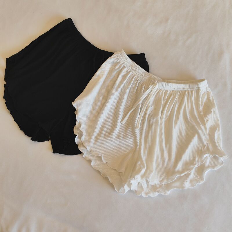Shorts modal cotton Women's pajama pants summer thin women's pajamas solid color single pants girls homewear summer Shorts modal cotton Women's pajama pants summer thin women's pajamas solid color single pants girls homewear summer