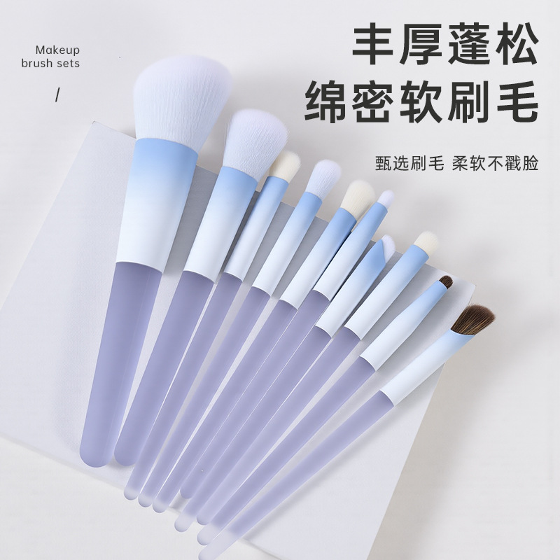 Juego de pinceles de maquillaje, juego de pinceles para ojos, juego completo de pinceles para polvos sueltos, pinceles para sombras de ojos, herramientas de belleza, pinceles para cejas, pinceles para labios, pinceles para base