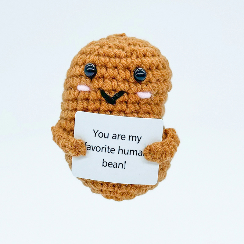 Muñeco Tejido a Mano de Felpa Decorativo para Escritorio y Regalo image 101