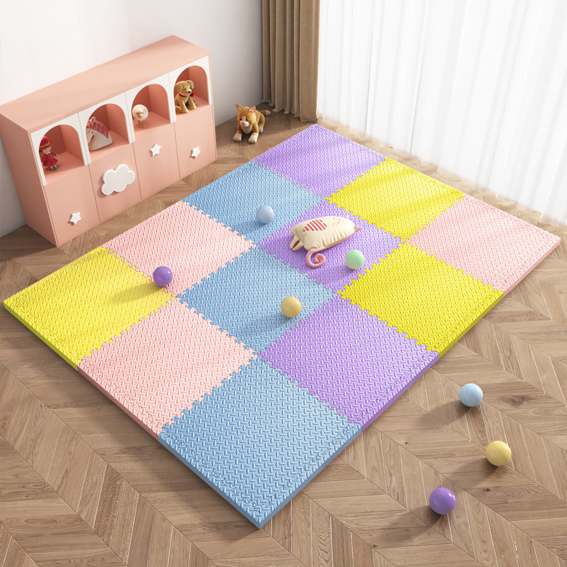 スプライスフォームフロアマット、子供用クロールマット、厚みのある家庭用マット、寝室の畳フロアマット、パズルクロールマット|undefined