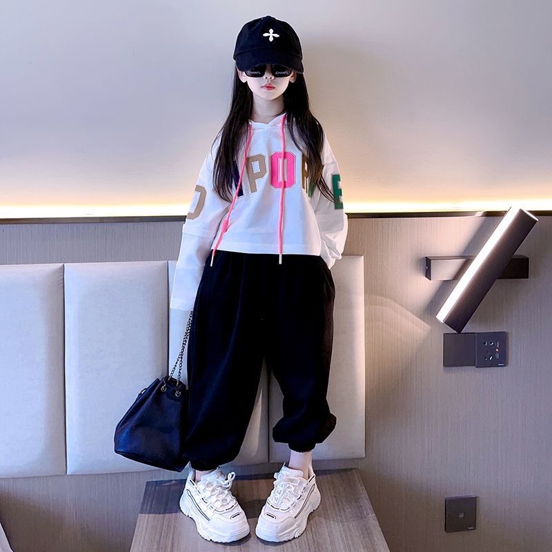 Spor Seti İlkbahar Sonbahar Sezonu 2023 Çevrimiçi Red Blast Big Boy Sokak Dansı Gevşek Çocuk ve Kız_voghion.com