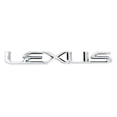 Suitable for Lexus Is300Es260Es200 Car Logo 300H Modified Es260 Tail Logo Decorative Letter Sticker (Car logo) - standard-lexus-mirror-silver