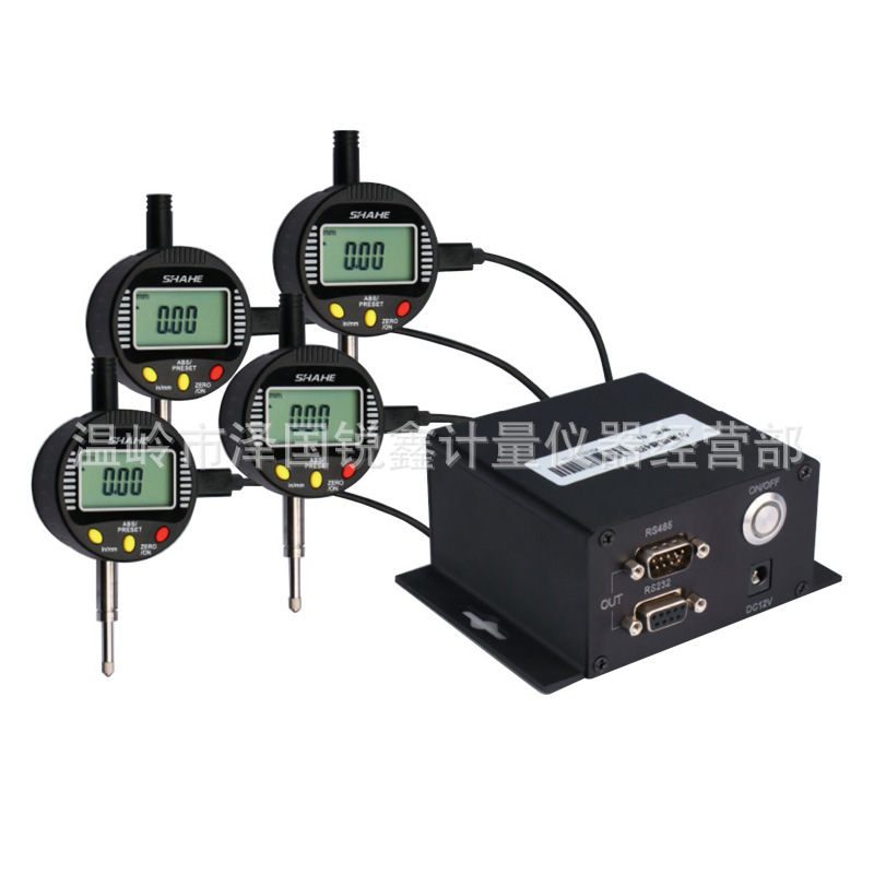 三和容栅测微计数显千分表多点在线检测集线器数据连接电脑0-12.7