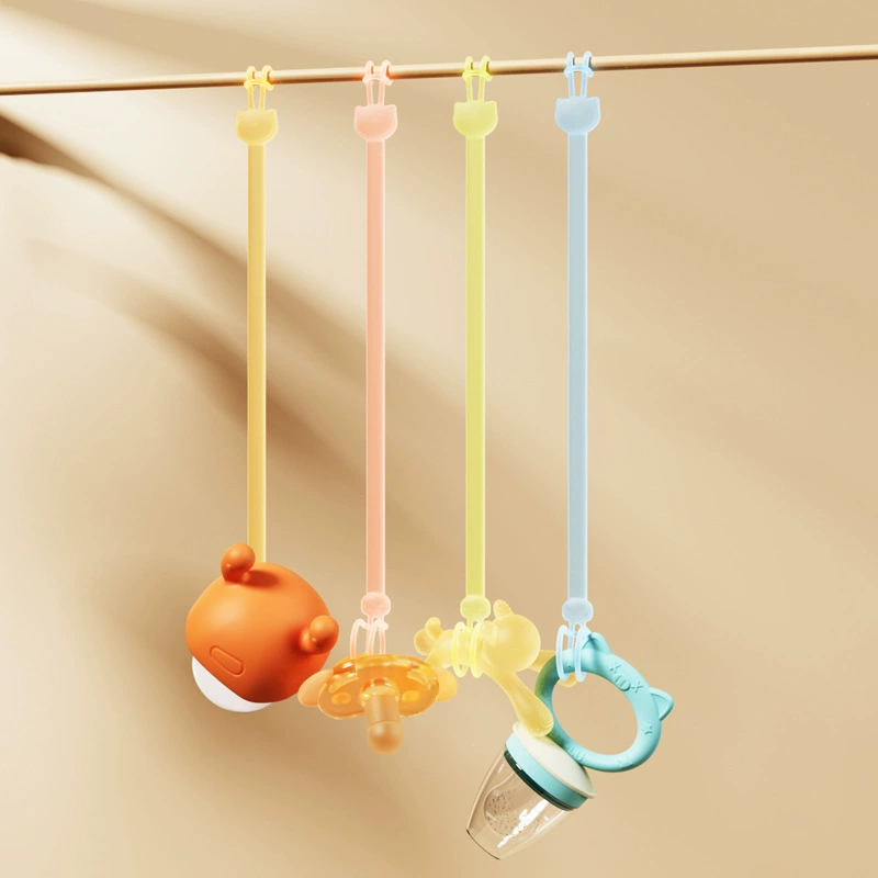 Новый медведь силиконовый анти-цепной стойкий зубной клей соски цепи анти-дросс многофункциональный анти-стук