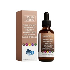 跨境Nutralis Black Walnut Wormwood身体护理草本膳食补充剂60ml