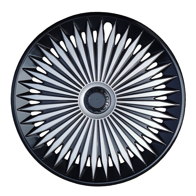 Universal Modified: Universal Hub cover - 17-inch-phantom-2-style-silver-black-1pc