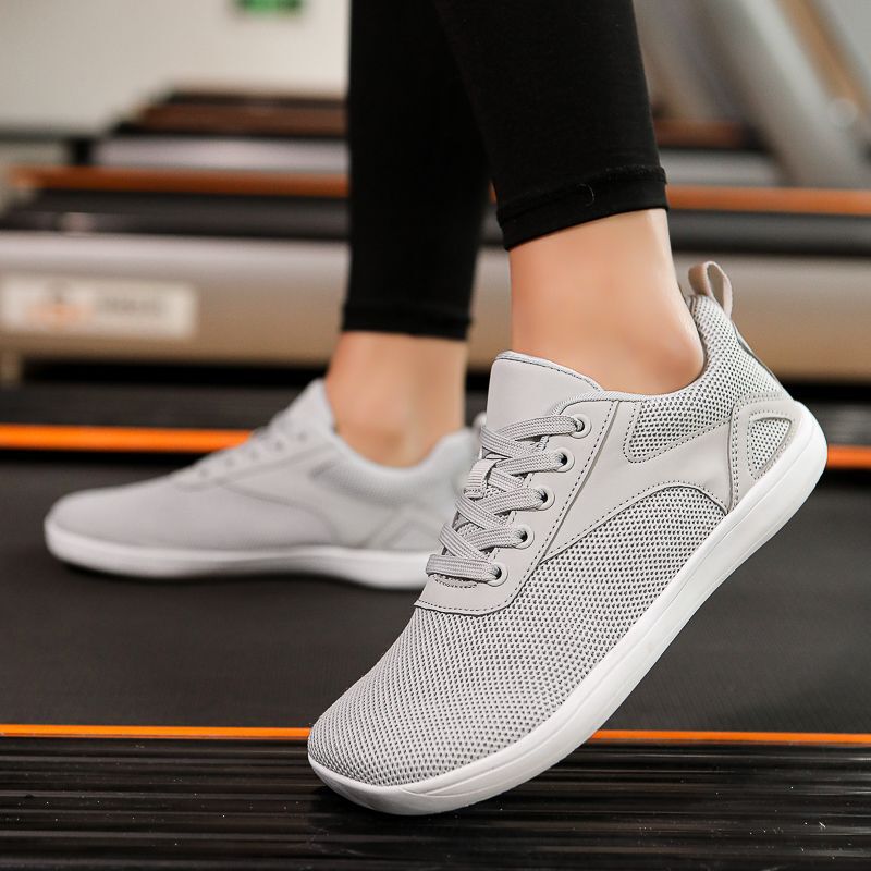 Northern Frontier Wolf Men's and Women's Wide-Toe Lightweight Barefoot Shoes for Foot Bone Valgus, Large Size Shoes for Fat People, Deodorant, Anti-Slip, Soft Soles