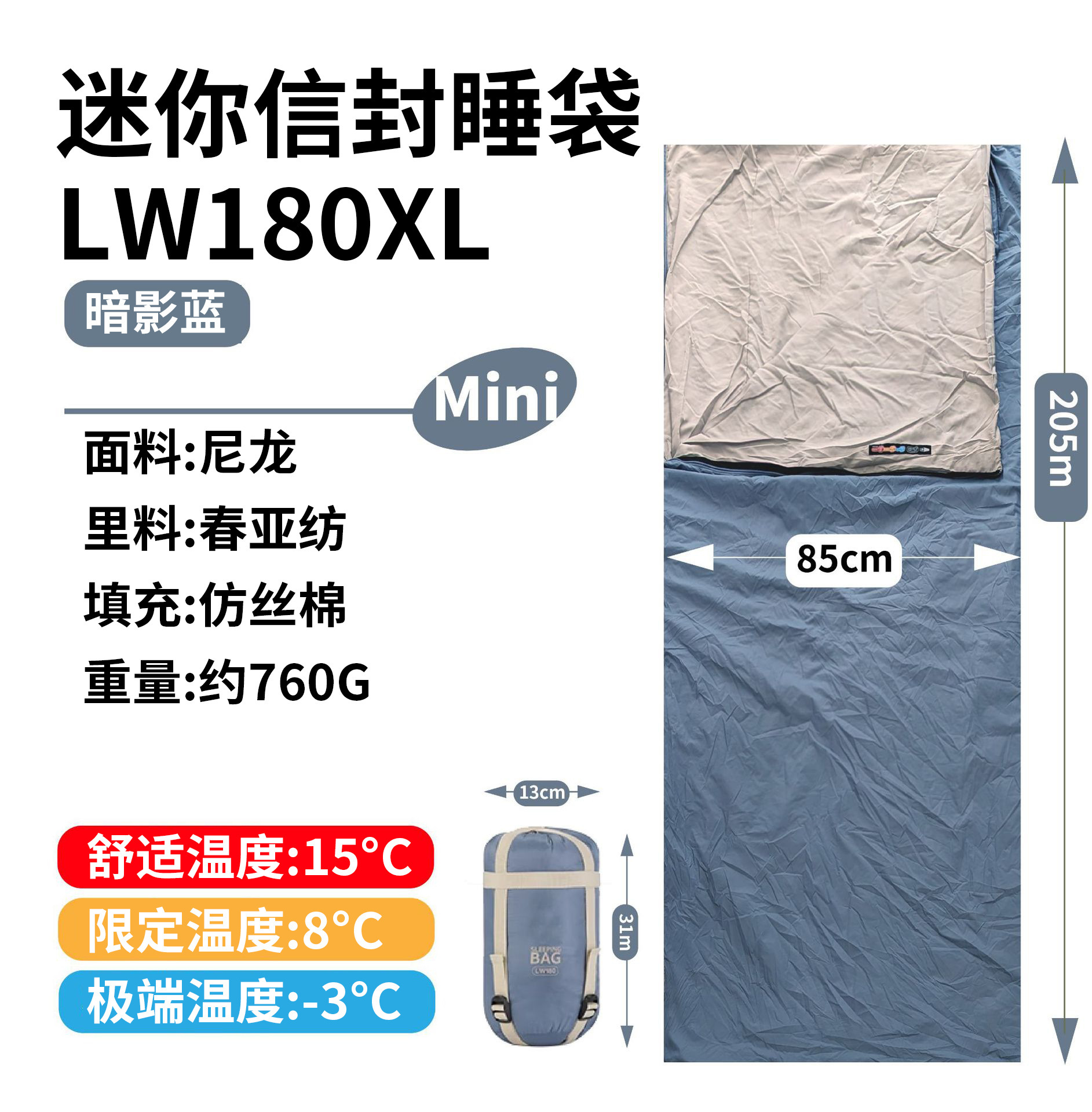 특대 사이즈 다크블루 W180