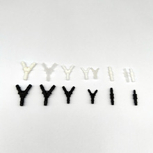 墨管转接头 Y型三通 直通 喷绘 压电写真UV机 墨管分流接头转换头