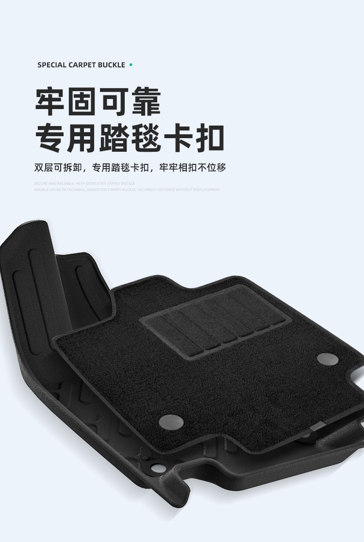 Suitable for 23-26 Zhiji Ls6 Car Floor Mats, Special Floor Mats, Tpe Floor Mats, Tail Box Mats, Seat Back Mats