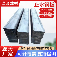 直供300*3mm止水鋼板建築工事橋トンネル埋Q235亜鉛メッキ異形u型止水板
