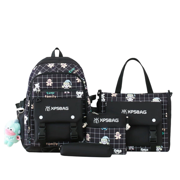 Eight (cartoon grid 8826) black