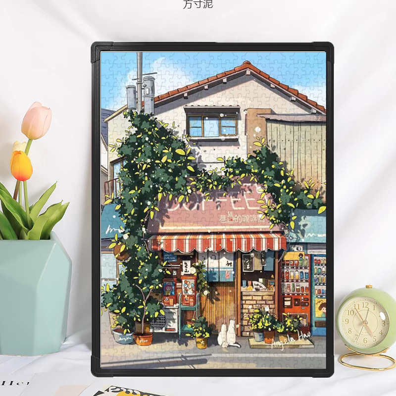 1000-Piece Puzzle Frame 50X70 Puzzle-Specific Frame Simple Modern Poster 50X75 Universal Sketch Frame Factory