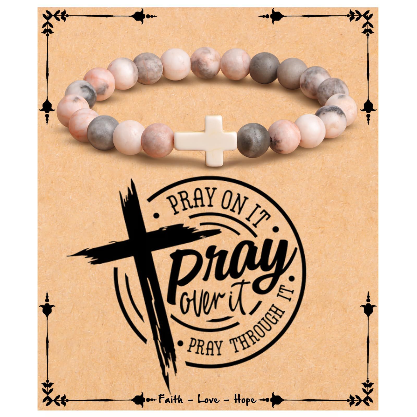 핑크 얼룩말 팔찌 + PNAY 카드에 기도