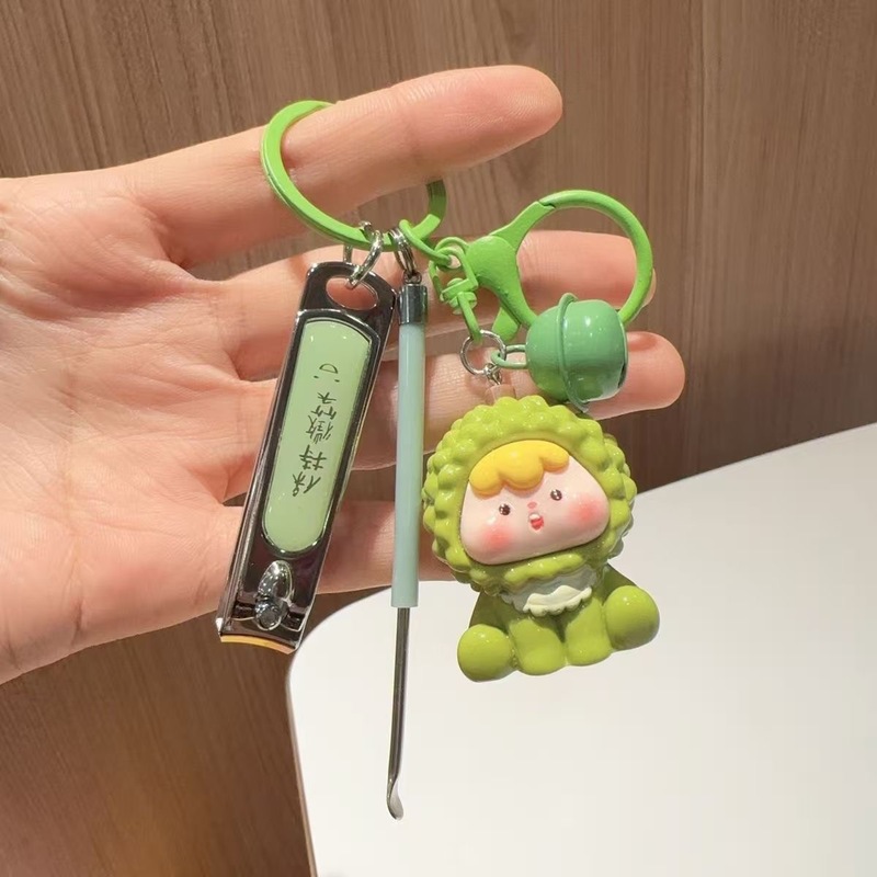 Fruit Doll Pendant Keychain Girl Simple Gift Male and Female Best Friend Pendant Bag Mother's Day Couple