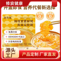 杨枝甘露燕窝花胶粥电商厂家鲜炖滋补品营养早餐代餐粥无糖即食现
