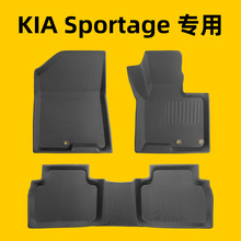适用于21-24款起亚Sportage右舵3D全天候材质XPE汽车脚垫防脏地垫