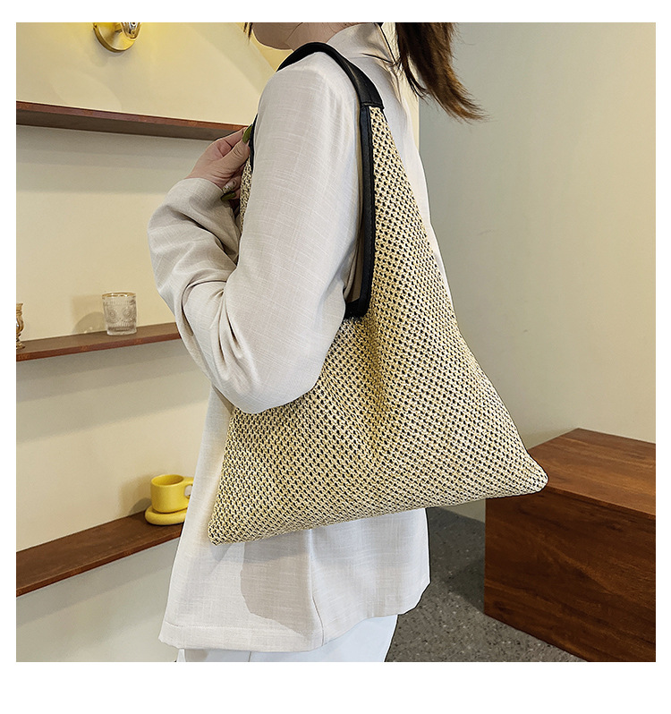 Women's Small Straw Streetwear Tote Bag display picture 9