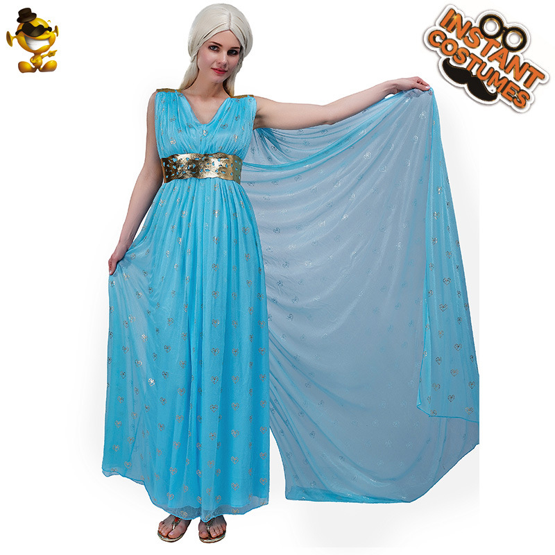 Medieval de Las Mujeres retro vestido de la Reina personaje de película ropa de rendimiento de Halloween accesorios de escenario ropa de rendimiento image 3