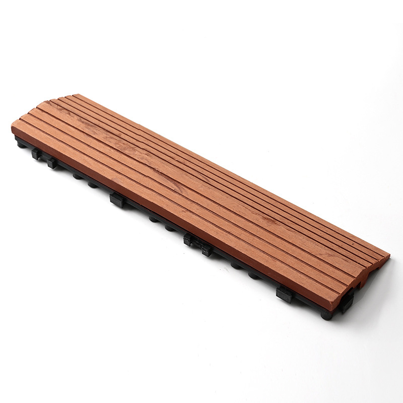 Perfil de esquina pequeño de segunda generación para suelos de madera plástica, rodapié con acabado de grano de madera, mismo color, nueva mejora.