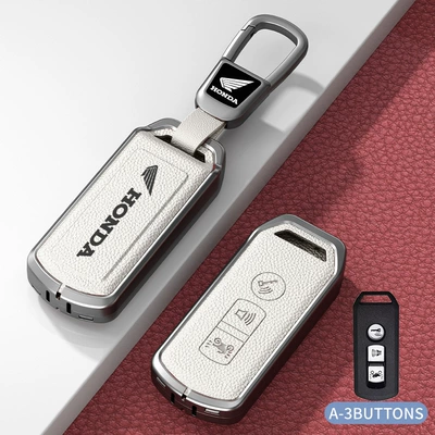Da Zhou Ben Tian Motorcycle, Car key bag - standard-model-a-white-zinc-alloy-shell-car-logo-square-buckle