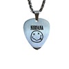 Guitar, advanced necklace engraved, pendant hip-hop style, accessory, sweater, high-quality style, does not fade, wholesale