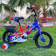 厂家供应新款小马仔儿童自行车 16寸小孩3-6岁儿童带辅助轮自行车