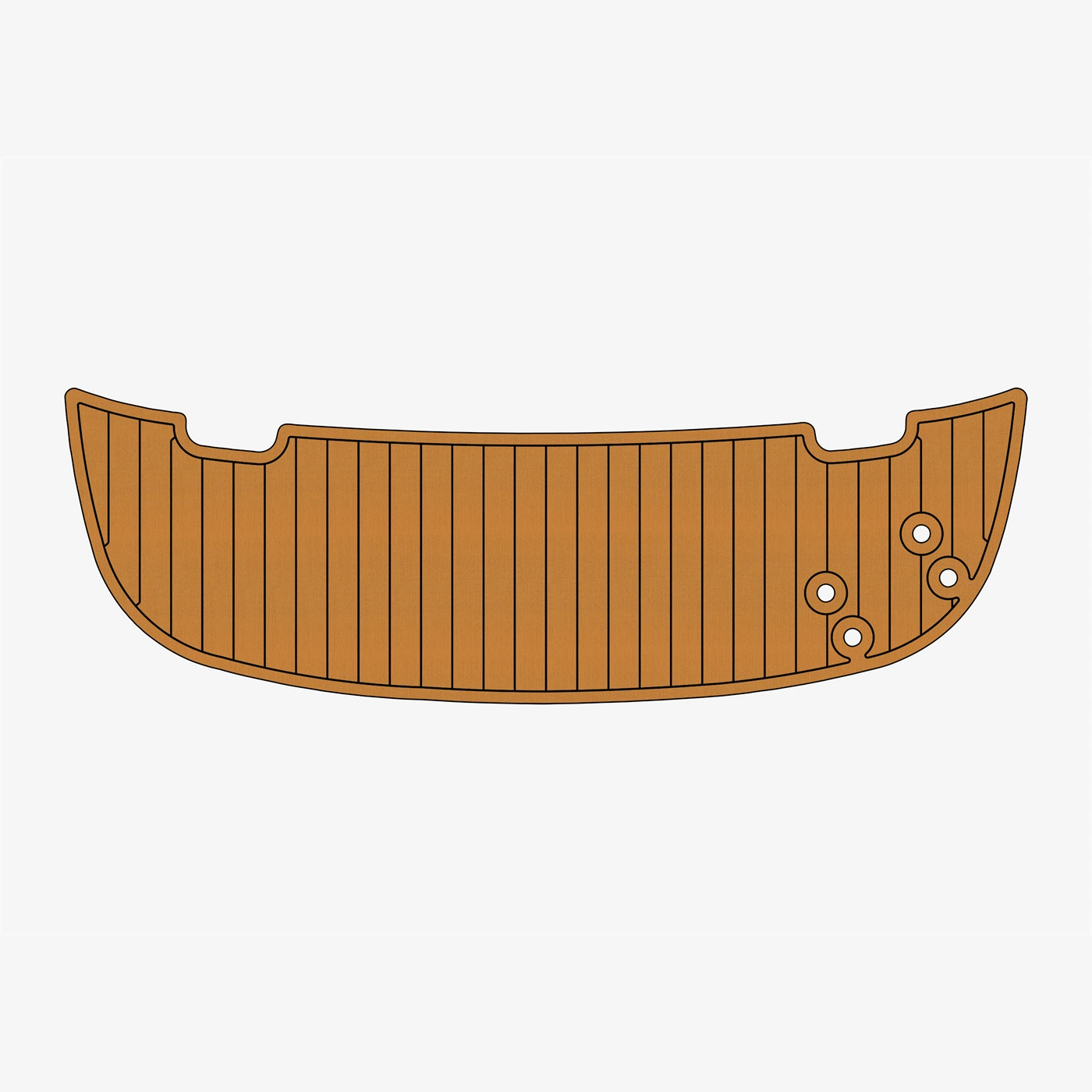 2001-2008 Maxum 1900 SR3 Искусственный тиковый морской пенопластовый пол