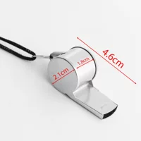 Оптовая продажа рефери свисток из нержавеющей стали свисток спорт металлический спорт железный свисток тренер игра первая помощь фабрика прямых продаж
