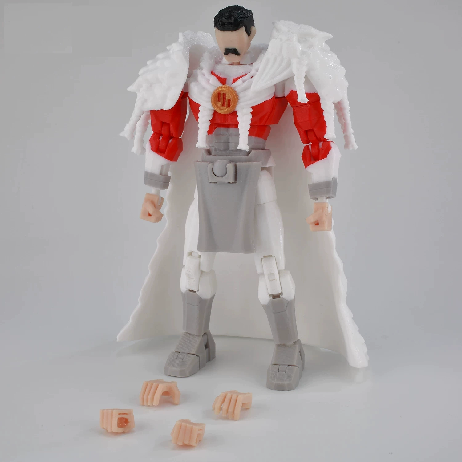 Кукла, подвижная настольная игра, конструктор, минифигура, игрушка, 3D