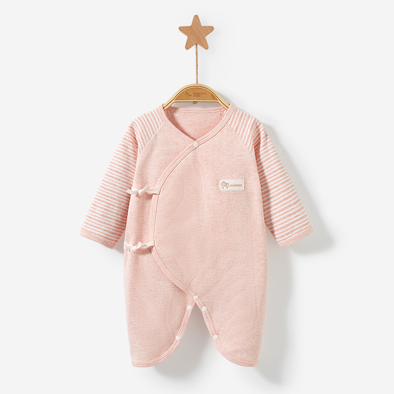 Ropa de bebé recién nacido para primavera y otoño, mono de algodón puro con diseño de mariposa, estilo delgado, de 0 a 3 meses, mono para bebé.