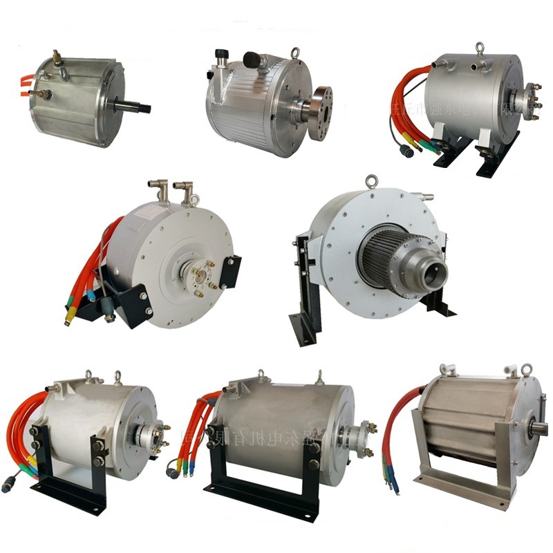 30KW至500KW电动汽车永磁同步电机电动车电动机高度大功率