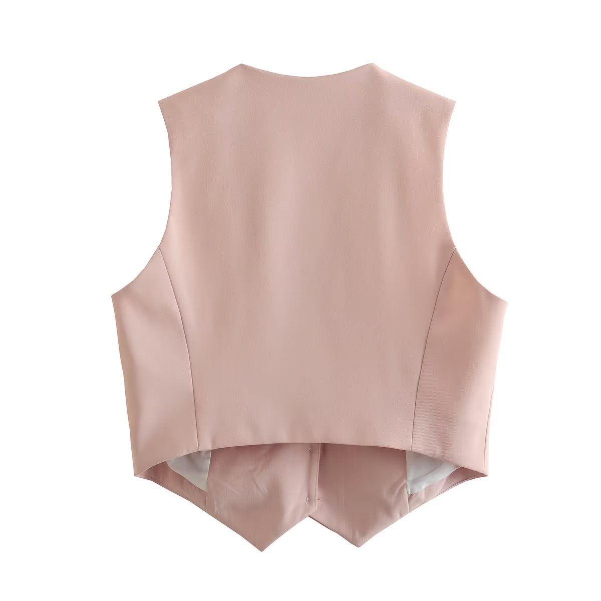 Women's Streetwear Solid Color Vest display picture 12