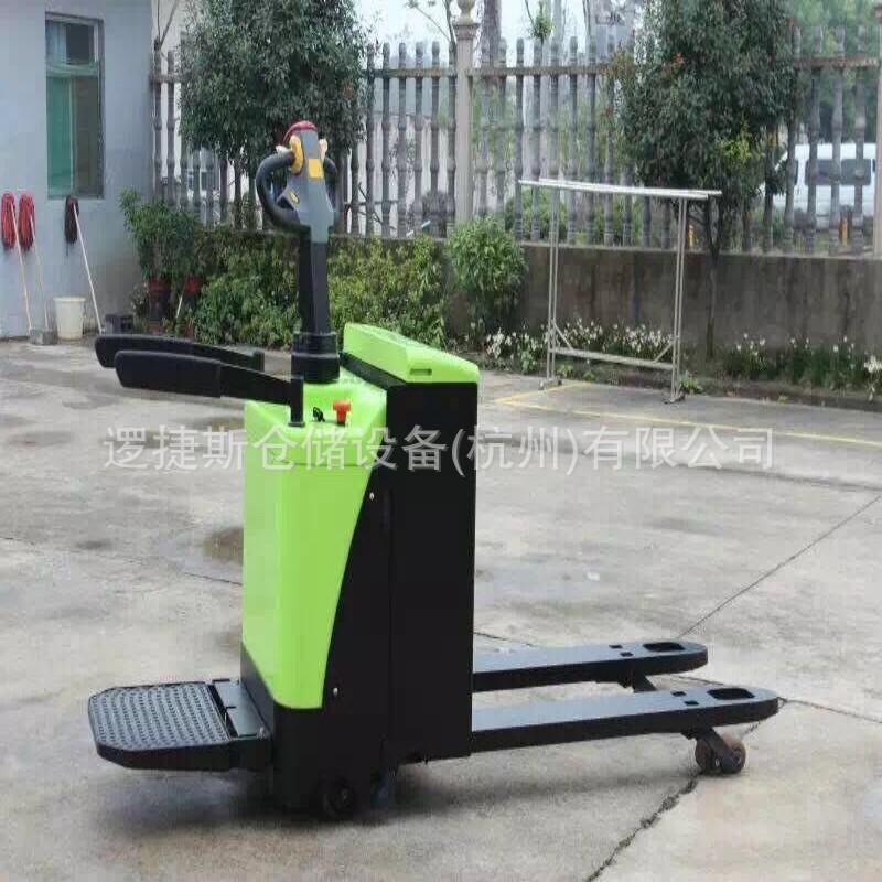 电动站驾式托盘搬运车装卸车铲车2吨小型地牛叉车升降液压车